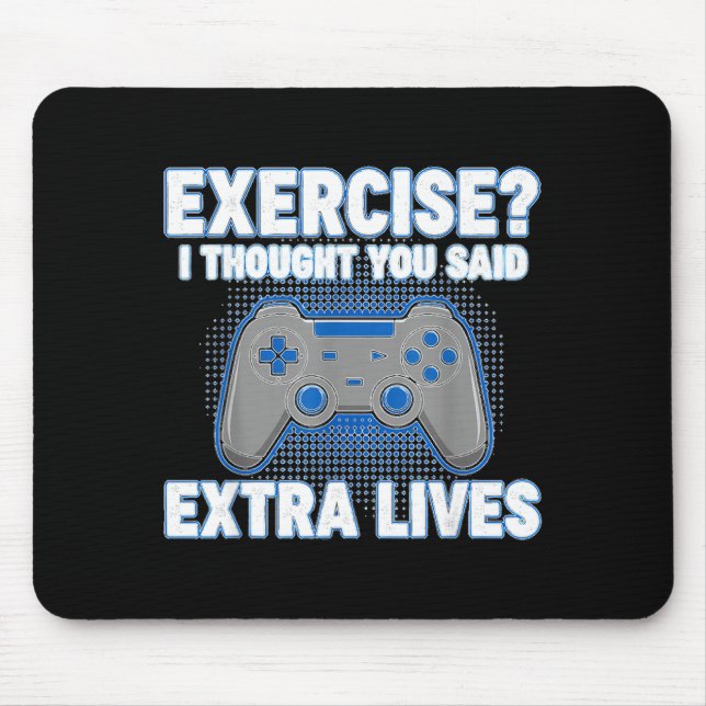 Exercise I Thought You Said Extra Lives Funny Game Musmatta (Framsidan)