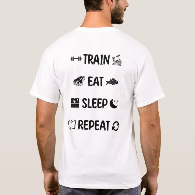 Exercise Mantra T Shirt (Baksida)