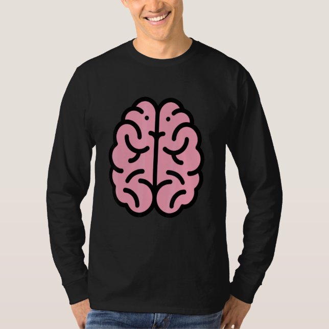 Exercise Your Brain  Work Out Your Brain Teacher 3 T Shirt (Framsida)