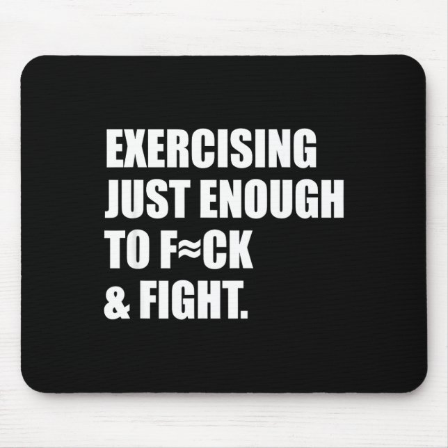 Exercising Just-enough To Fck &amp; Fight Men Wome Musmatta (Framsidan)