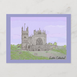 Exeter Cathedral Vykort