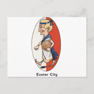 Exeter City Football Klubb Vykort
