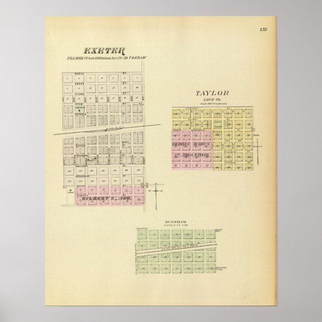 Exeter, Nebraska Poster (Framsidan)
