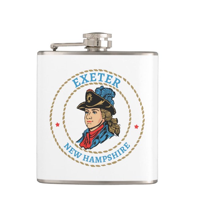 Exeter New Hampshire Kolonial Fickplunta (Framsidan)