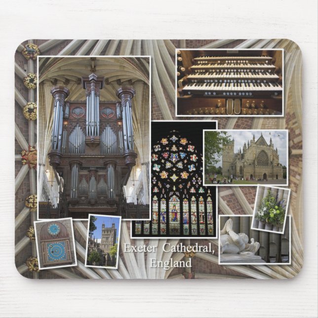 Exeter organmousepad musmatta (Framsidan)