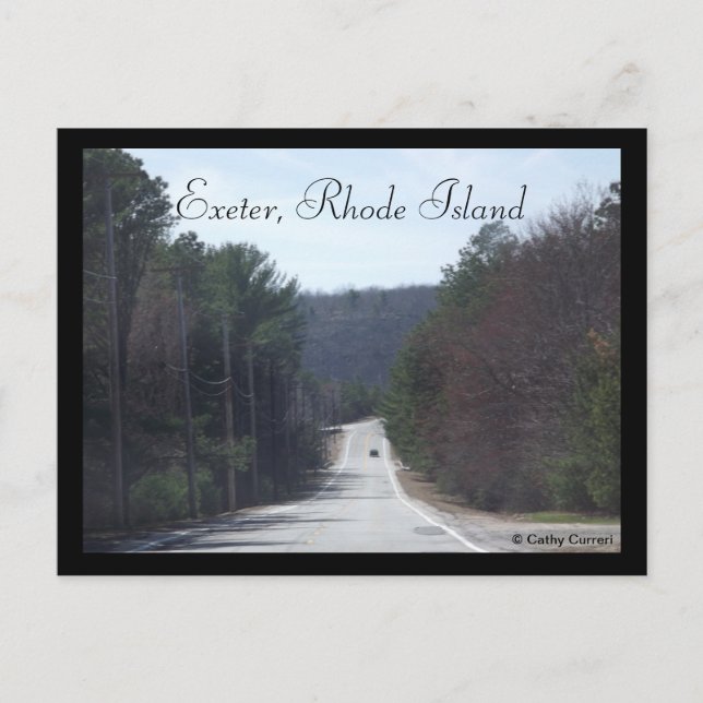 Exeter, Rhode island Vykort (Framsida)