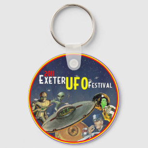 Exeter UFO-festival Nyckelring