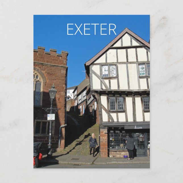 Exeter Vykort (Framsida)