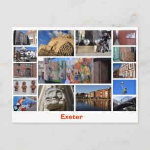 Exeter-vykort Vykort