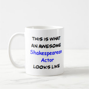 exhakespearean actor, fantastisk kaffemugg