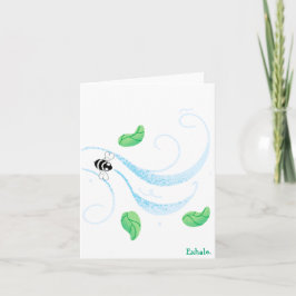 Exhale. Blank Inside Tack Kort