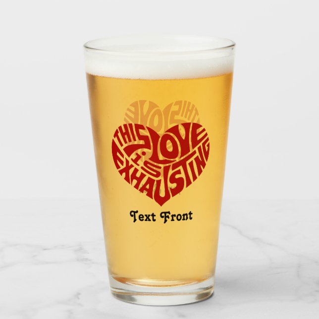 Exhausing Kärlek Glaskopp (Framsida fylld)