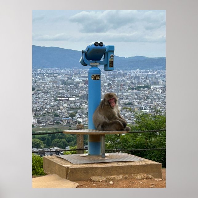 Exhausted Tourist Poster (Framsidan)