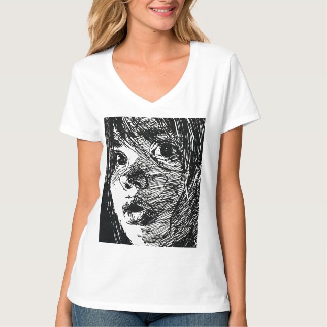 "Exhausted Vibes T Shirt (Framsida)