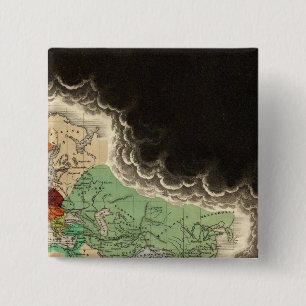 Exhibitande av Kublai Khan 1294 AD Knapp