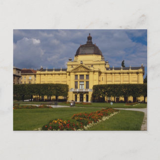 Exhibition Pavilion, Zagreb, Kroatien Vykort