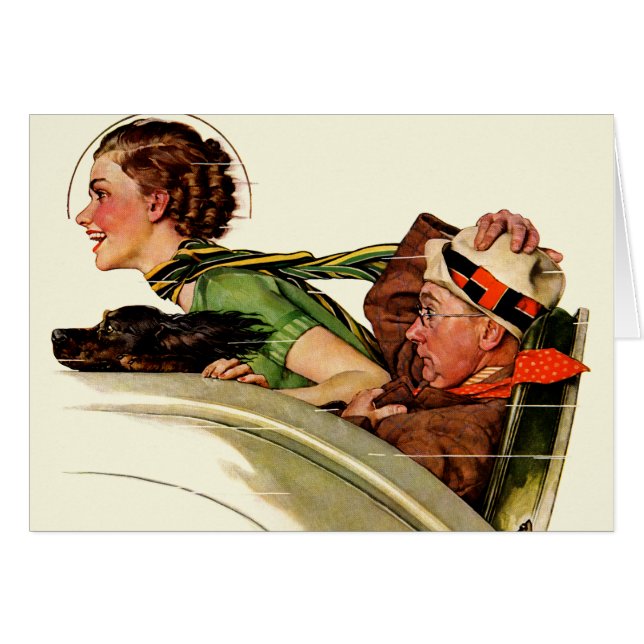 Exhilaration Hälsningskort (Framsidan Horizontal)