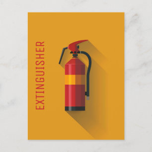 Exinguisher Vykort