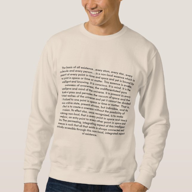 Existensen för bas allra sweatshirt (Framsida)