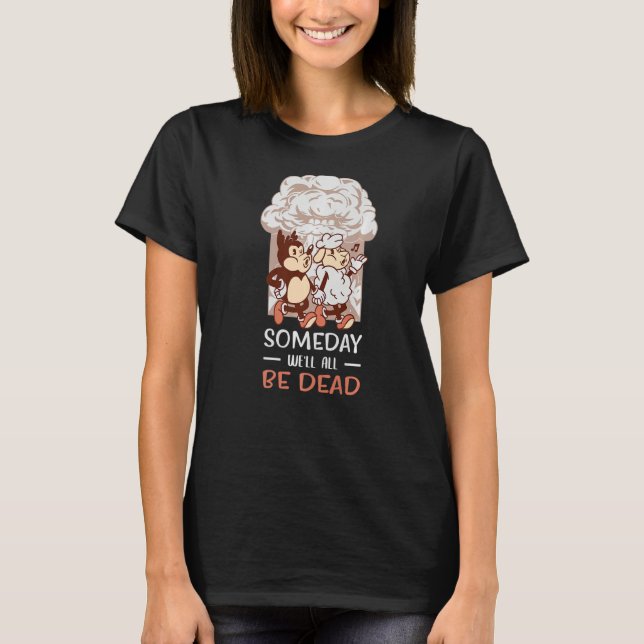 Existent Dread Retro Toon Explosion, Sarcasm, N T Shirt (Framsida)