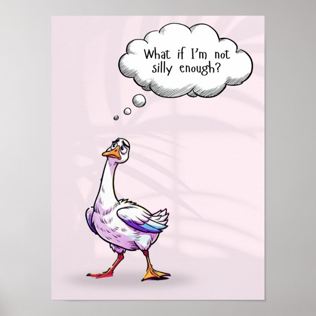 Existential Goose Poster (Framsidan)