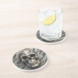 EXISTENTIAL LITE Memento Mori Camo Skull Underlägg