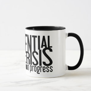 Existentiell krismugg mugg