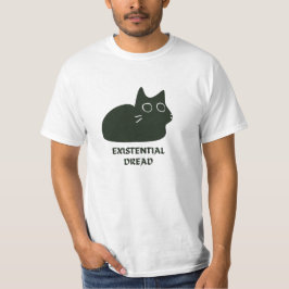 Existentiell Skräck Katt T Shirt
