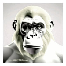 EXISTENTIELLT LITE Ape Ecru