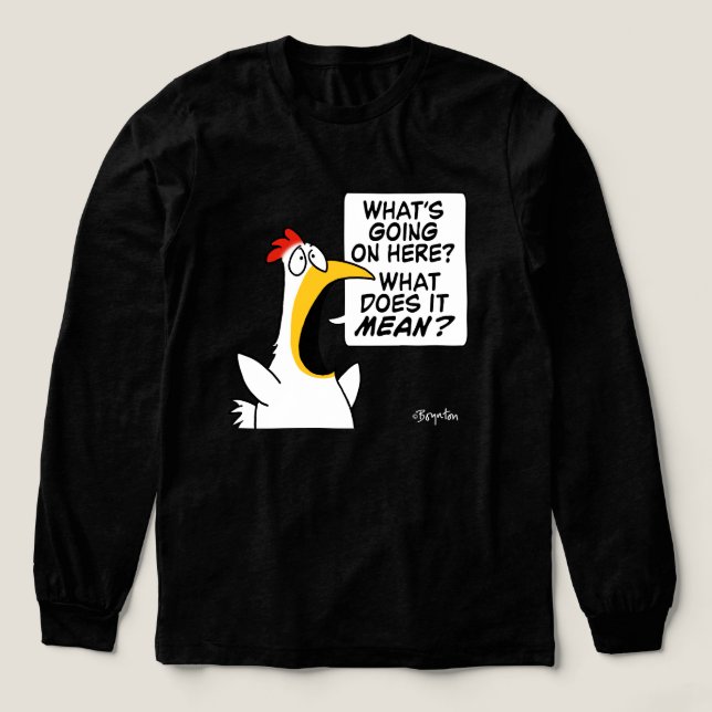 Existerande kyckling av Sandra Boynton T Shirt (Design framsida)