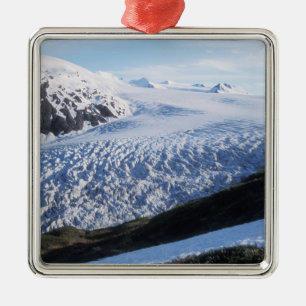 Exit Glacier i Kenai Fjords National Park, Julgransprydnad Metall