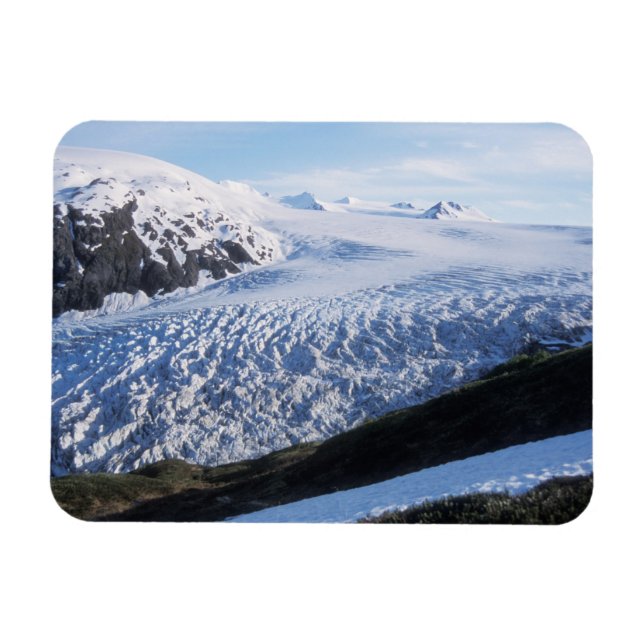 Exit Glacier i Kenai Fjords National Park, Magnet (Horisontell)