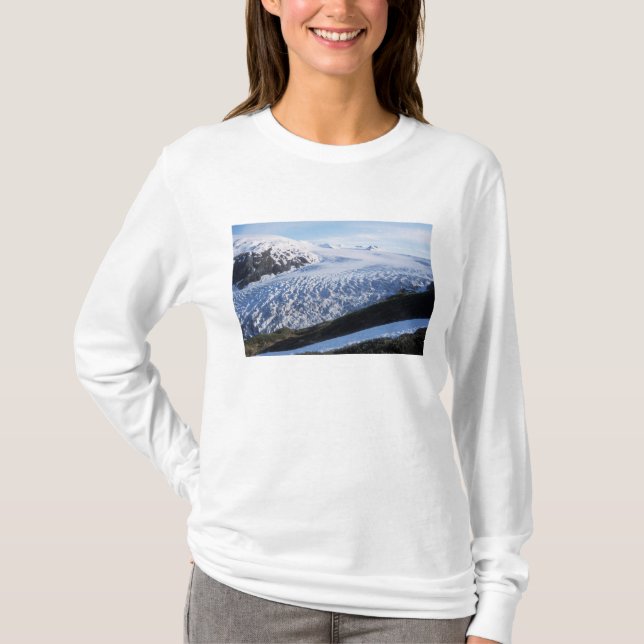 Exit Glacier i Kenai Fjords National Park, T-shirt (Framsida)