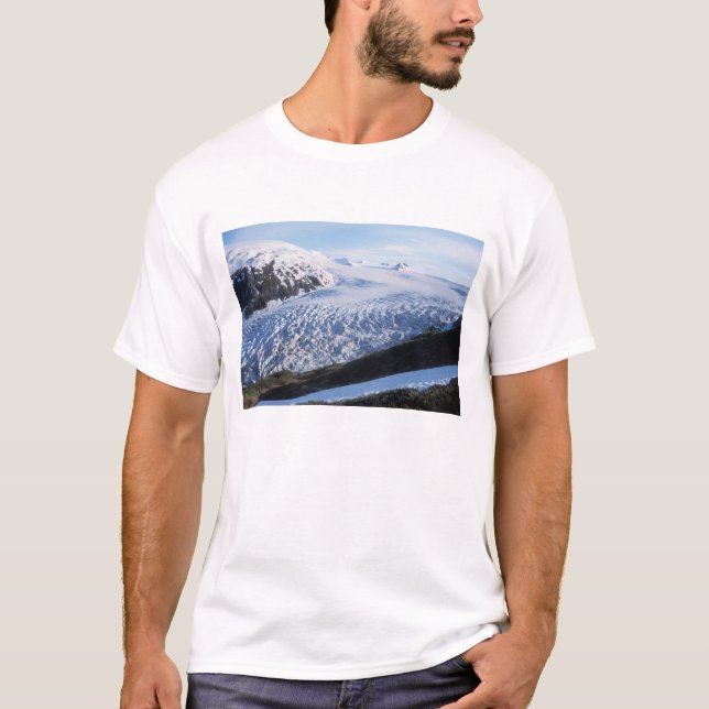 Exit Glacier i Kenai Fjords National Park, T-shirt (Framsida)