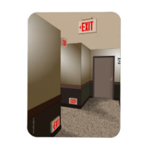 "Exit"-magnet