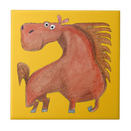 Exited Horse Kakelplatta