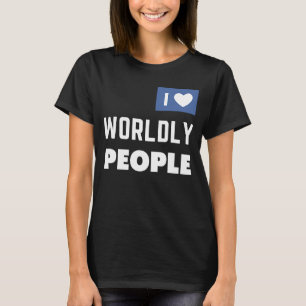 ExJW Ex Jehovas vittne i Kärlek, världsliga männis T Shirt