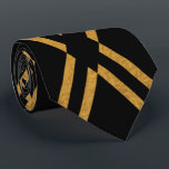 Exklusiv Black Guld som skär Linjer lyx Slips<br><div class="desc">Upplev oöverträffad stil med detta ytterst designade lyxnacke,  som belyser det unika svarta och guld som korsar linjer. Det är ett utmärkande biet som tillför en del raffinerad konst till ditt sinne.</div>