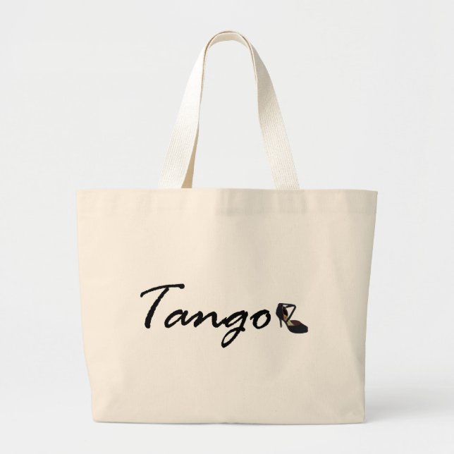 Exklusiv design för Tango! Jumbo Tygkasse (Framsidan)