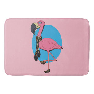 Exklusiv flamingo badmatta badrumsmatta