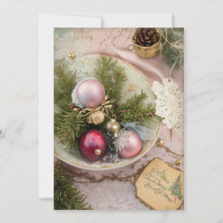 Exklusiv julhälsningskort julkort