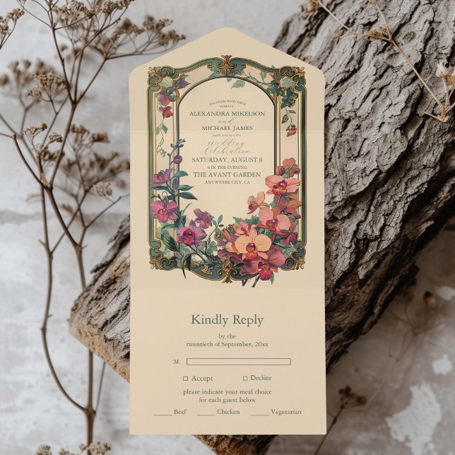 Exklusiv klassisk dekorativ Art Nouveau bröllop (Skapare uppladdad)
