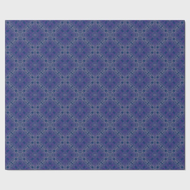 exklusiv lila arabesk design presentpapper (Seam)