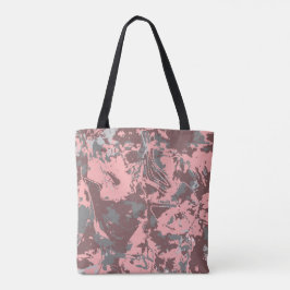 Exklusiv Mönster Tote Bag Tygkasse