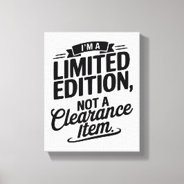 Exklusiv och ostoppbart! Dekorera med förtroende Canvastryck