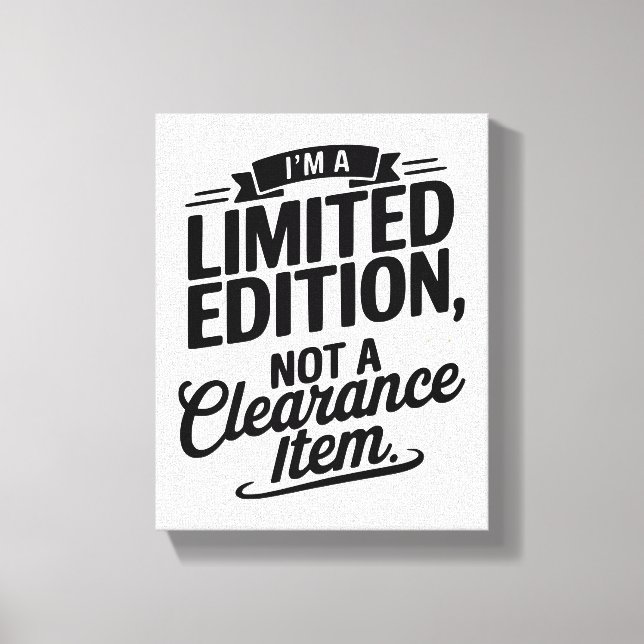 Exklusiv och ostoppbart! Dekorera med förtroende Canvastryck (Framsida)