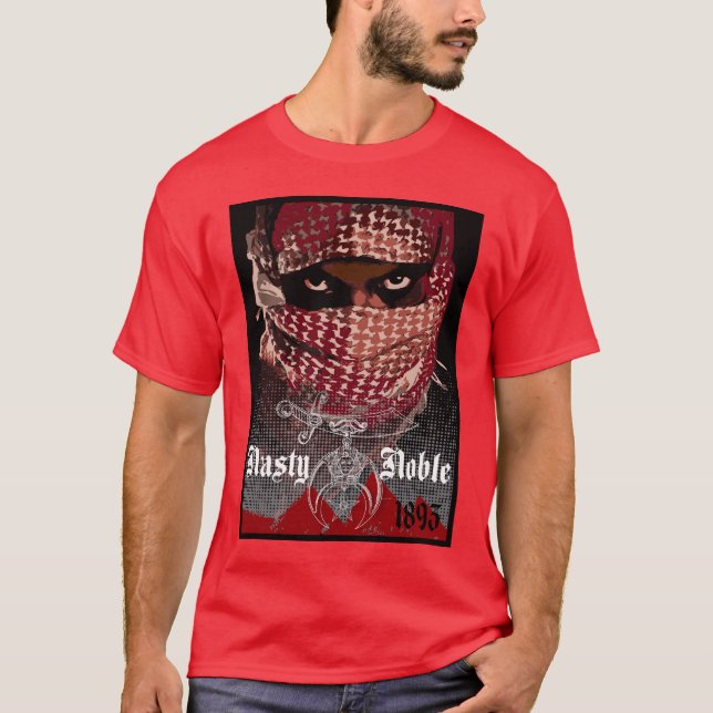 Exklusiv otäck nobel T-tröja Tee (Framsida)
