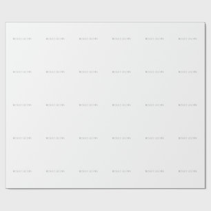 Exklusiv Personlig Modern Namn Minimalistisk Presentpapper