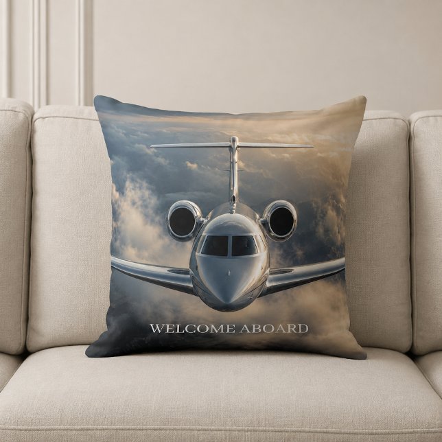Exklusiv Privatjet Kudde (Skapare uppladdad)