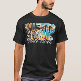 Exklusiv Puerto Eskonditiondo Beach Älskare Vacati T Shirt